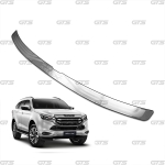 กันรอยท้าย สแตนเลส ยิงทราย 1 ชิ้น สีโครเมี่ยม สำหรับ Isuzu MU-X Mux SUV 2WD 4WD LS ปี 2022-2023